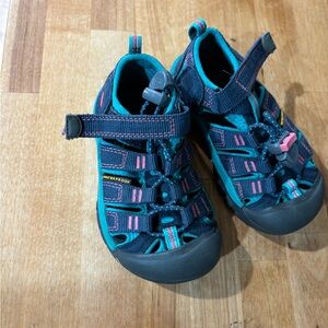 Keen Kids Sandals - Teal and Pink